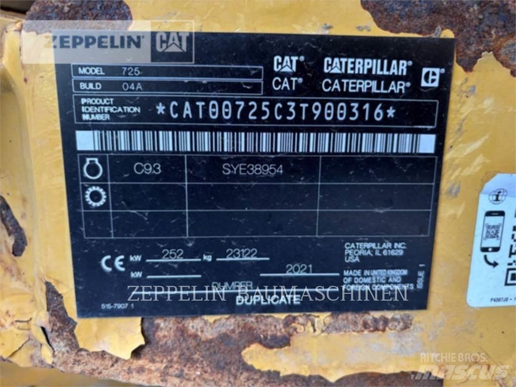 CAT 725-04A 铰接式自卸车