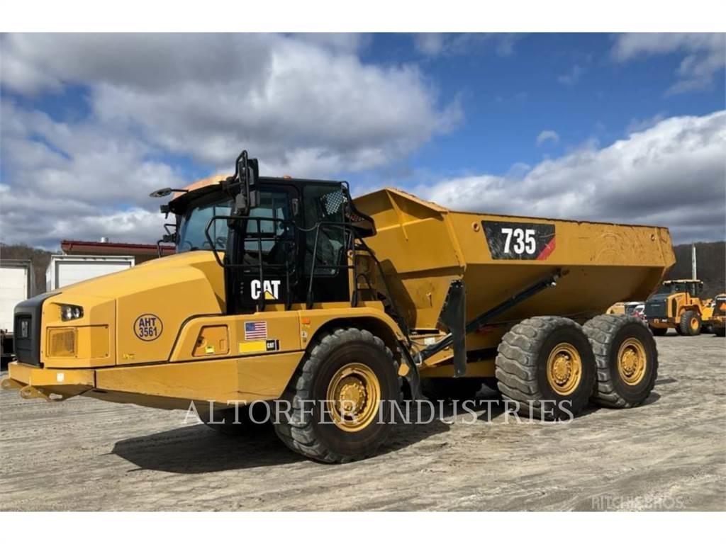 CAT 735 铰接式自卸车