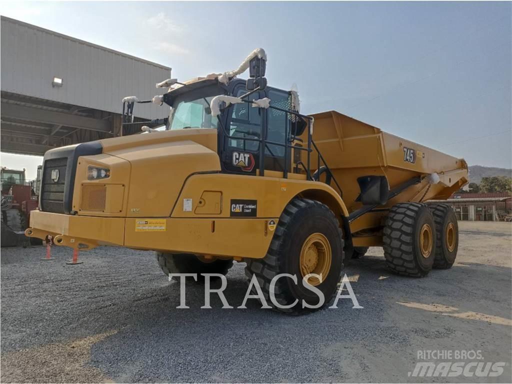 CAT 745 铰接式自卸车