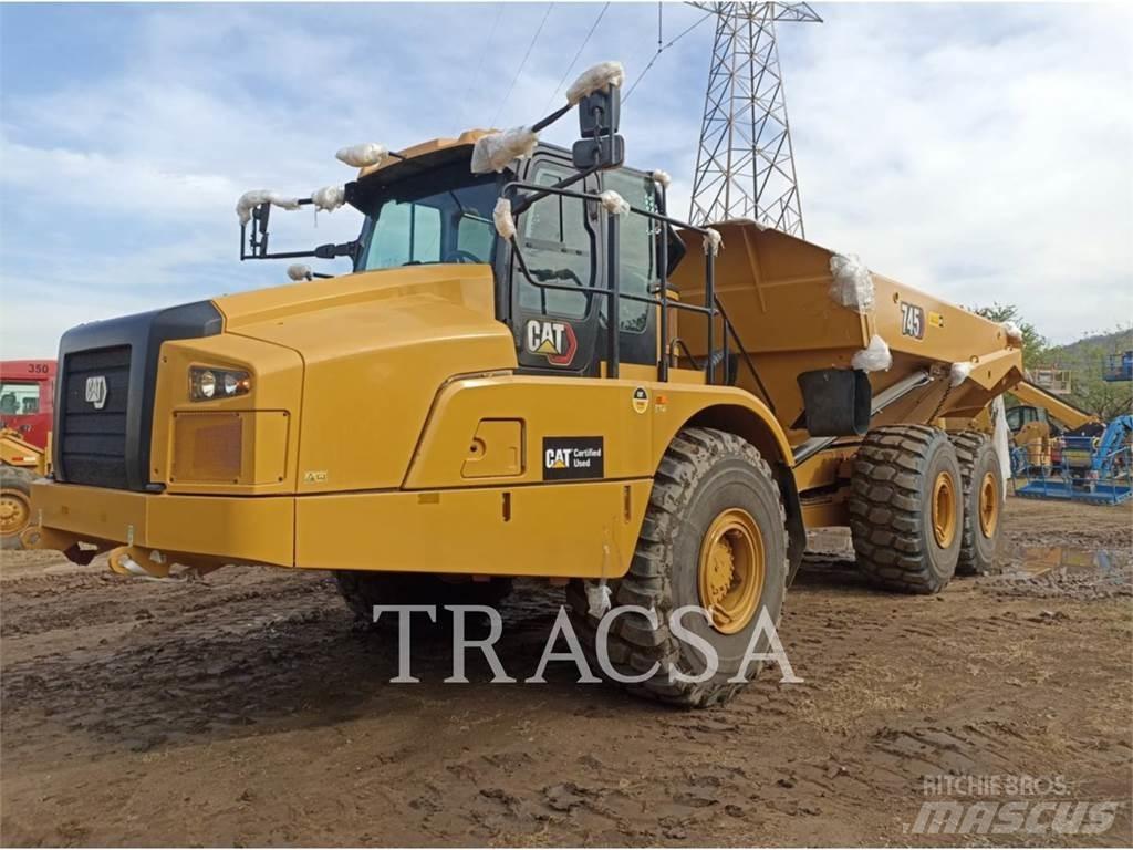 CAT 745 铰接式自卸车