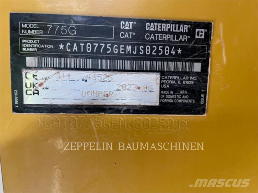 CAT 775G 铰接式自卸车
