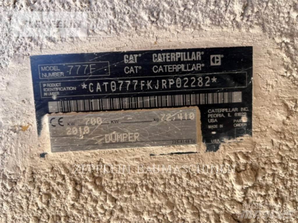 CAT 777F 铰接式自卸车