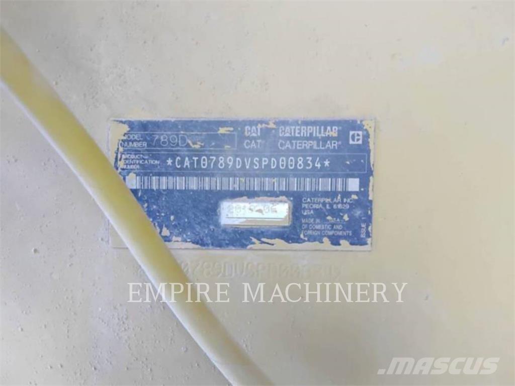 CAT 789D 铰接式自卸车