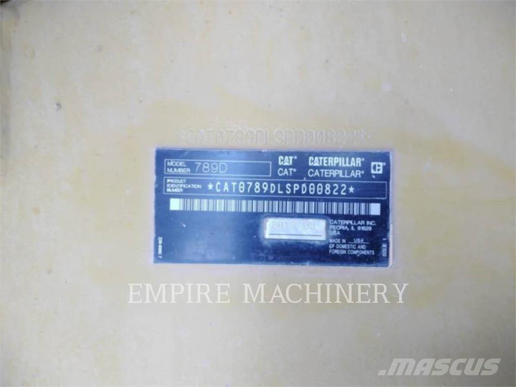 CAT 789D 铰接式自卸车