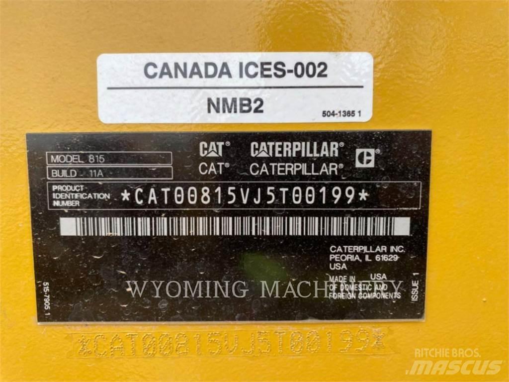 CAT 815 土壤压实机