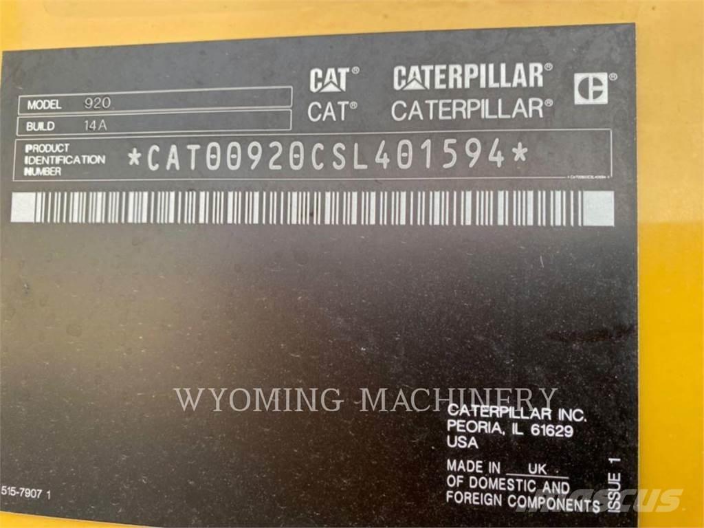 CAT 920 轮式装载机