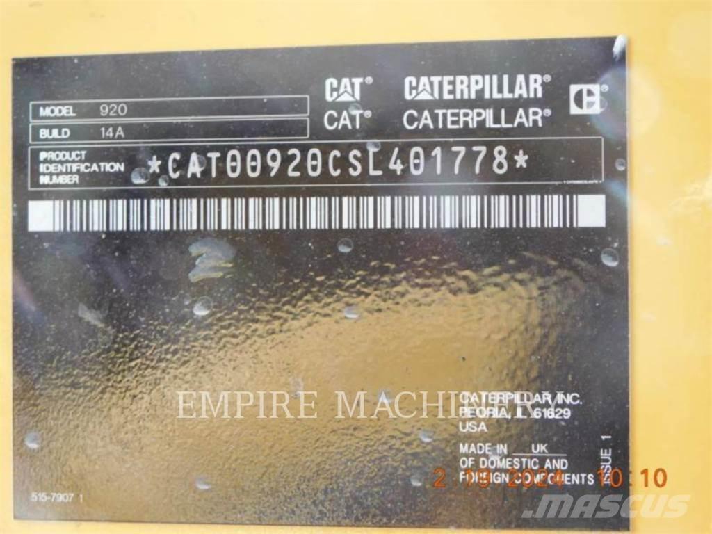 CAT 920-14 FC 轮式装载机