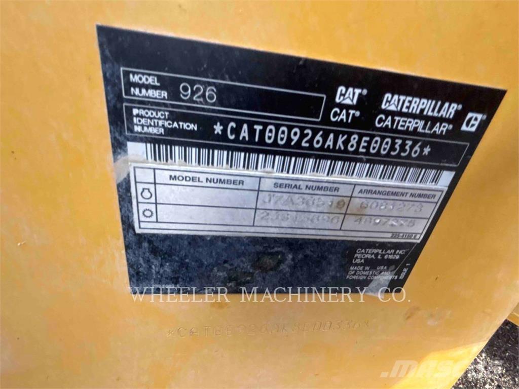 CAT 926 QC 轮式装载机