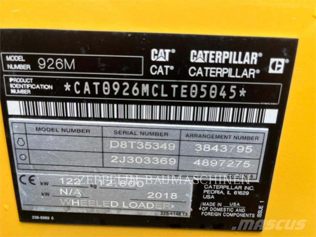 CAT 926M 轮式装载机