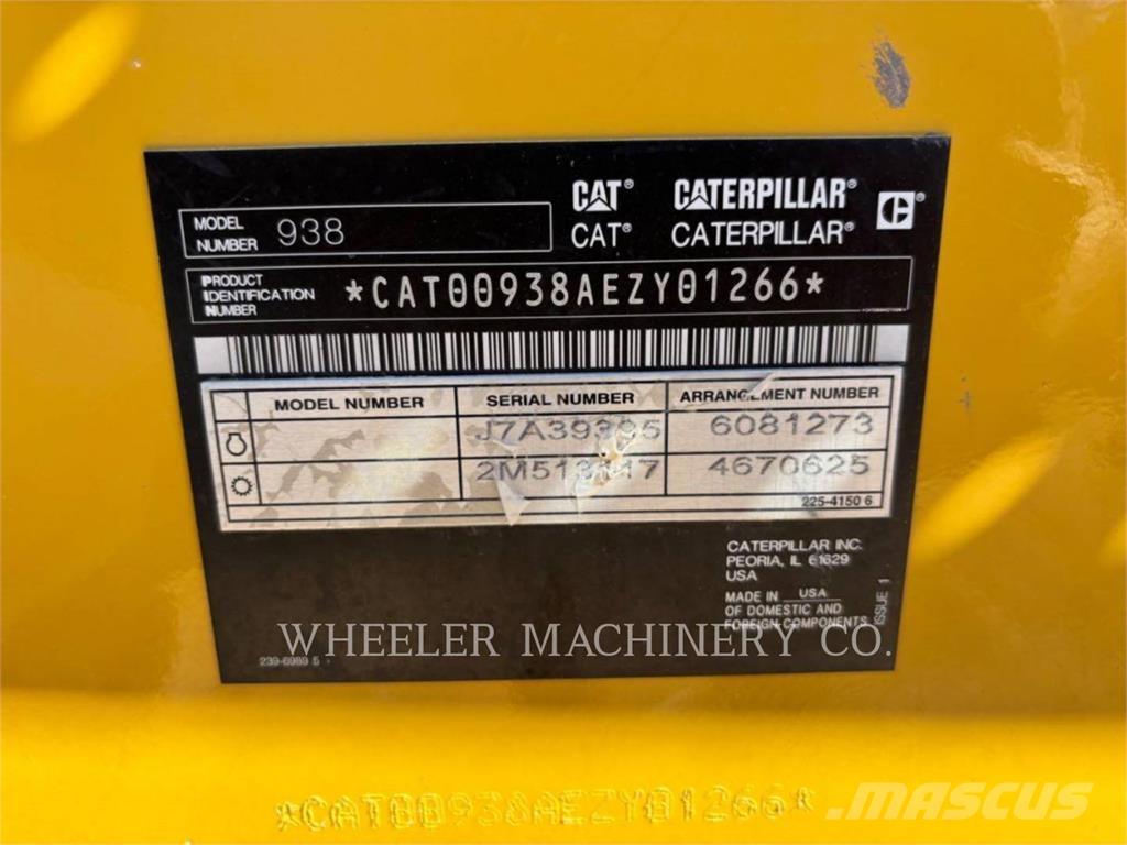 CAT 938 QC 轮式装载机