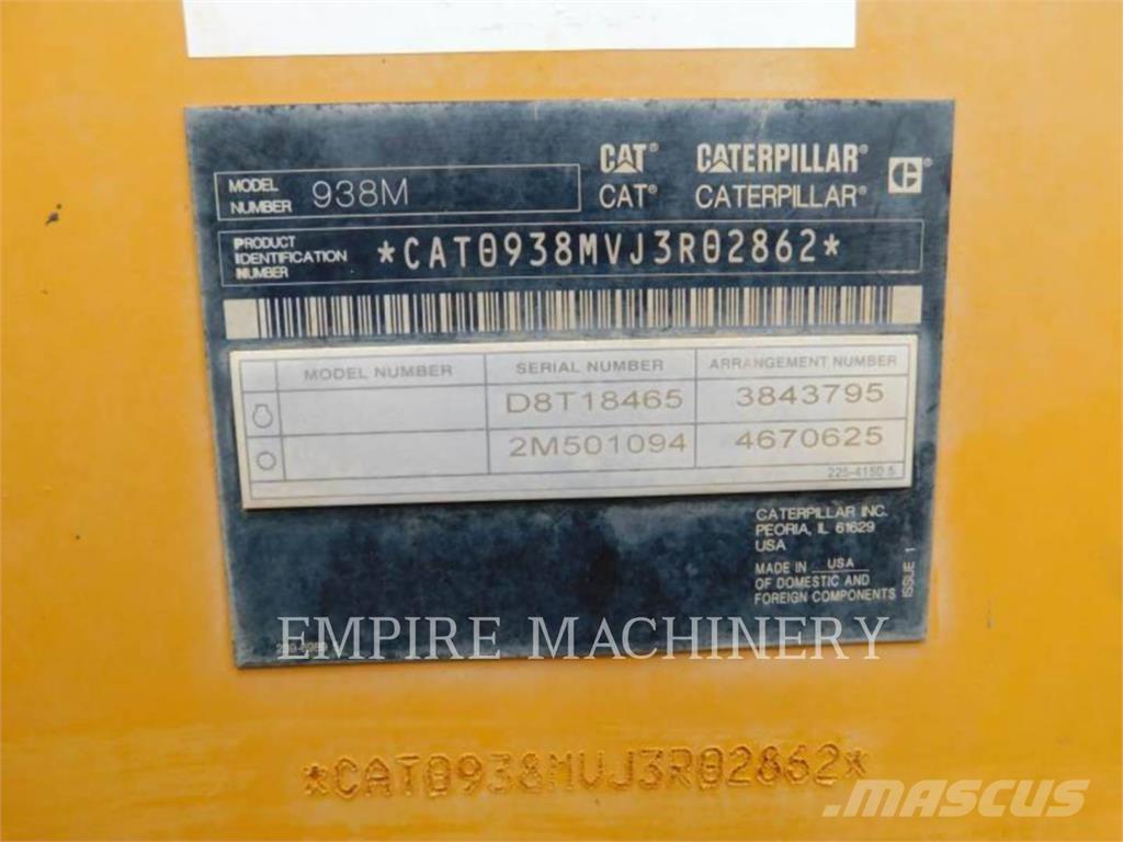 CAT 938M FC 轮式装载机