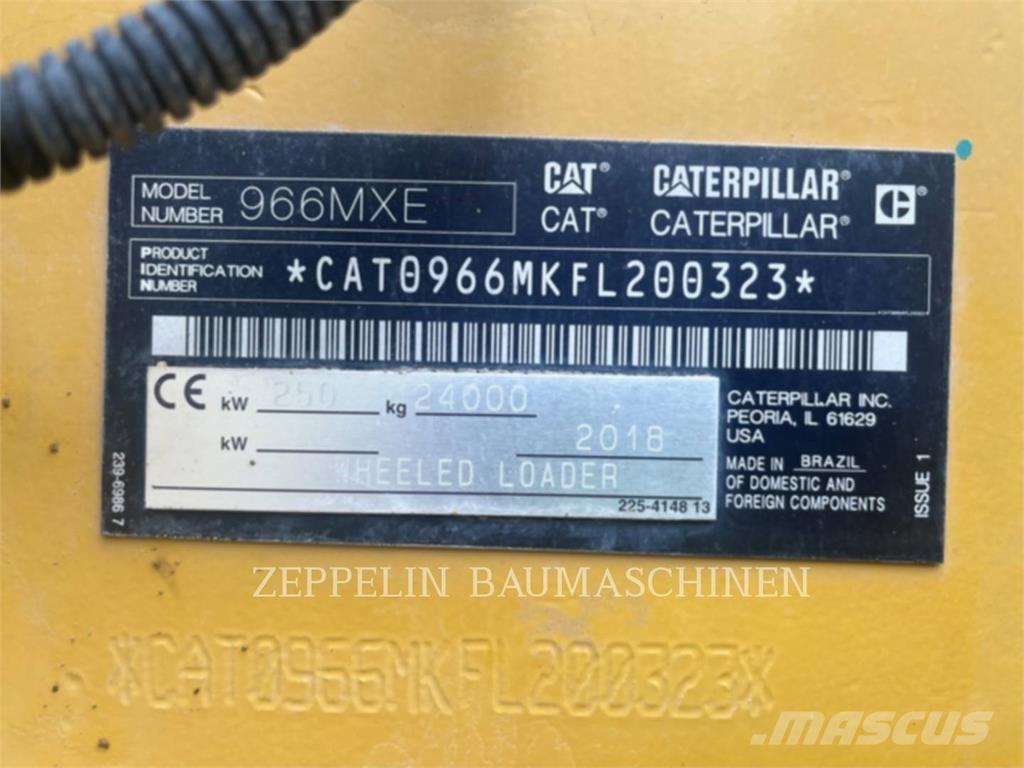 CAT 966MXE 轮式装载机