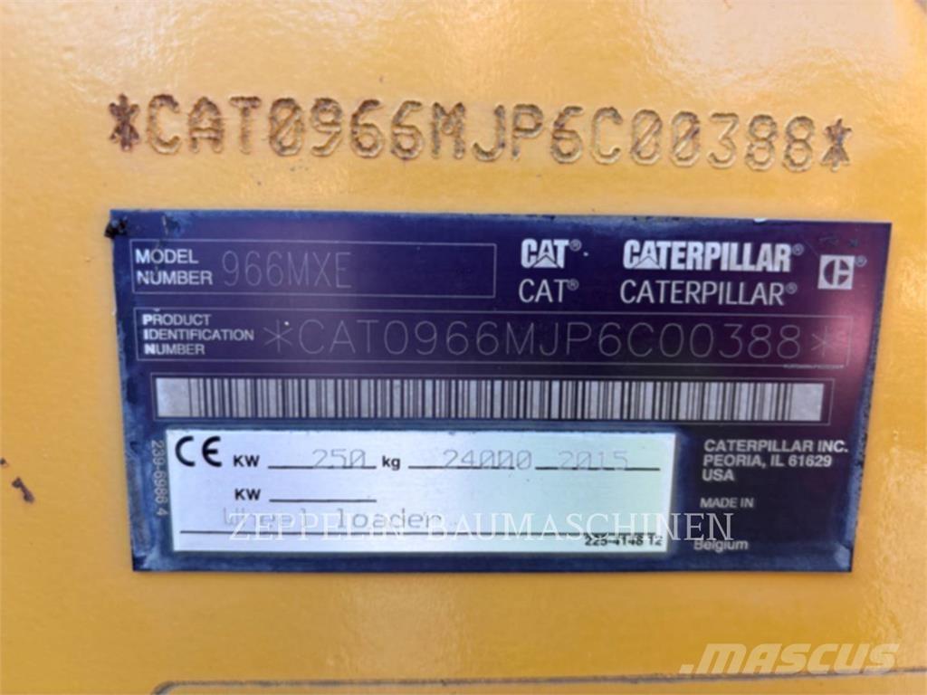 CAT 966MXE 轮式装载机