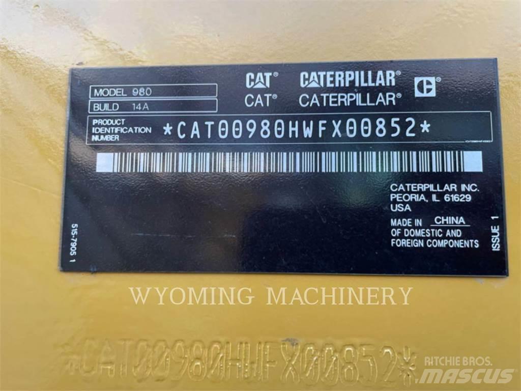 CAT 980 轮式装载机