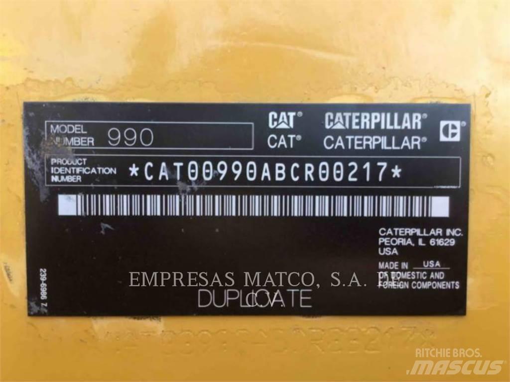CAT 990 轮式装载机