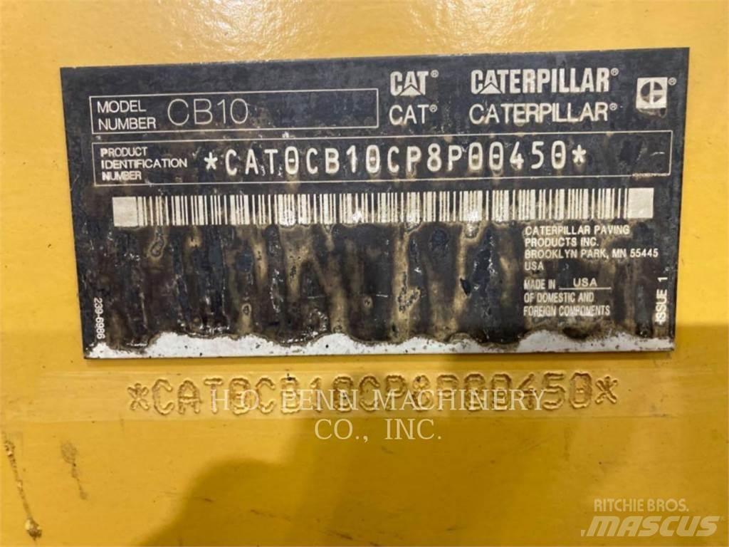 CAT CB 10 双轮压路机