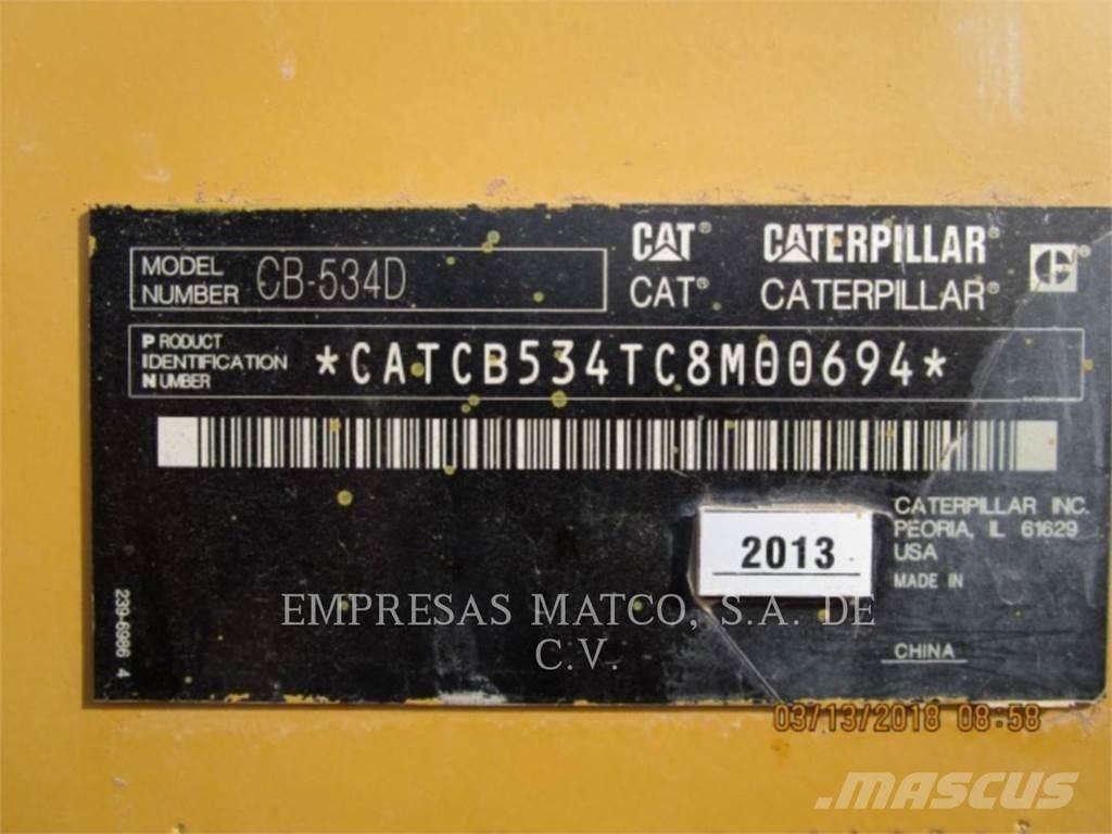 CAT CB-534D 双轮压路机