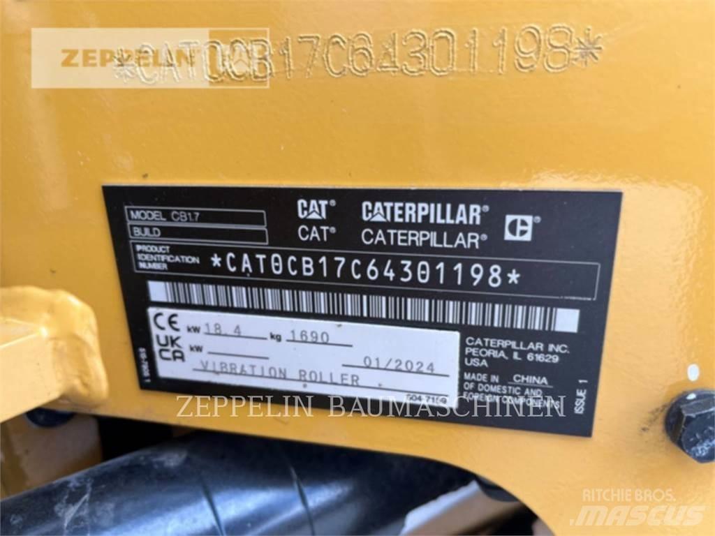 CAT CB1.7 土壤压实机