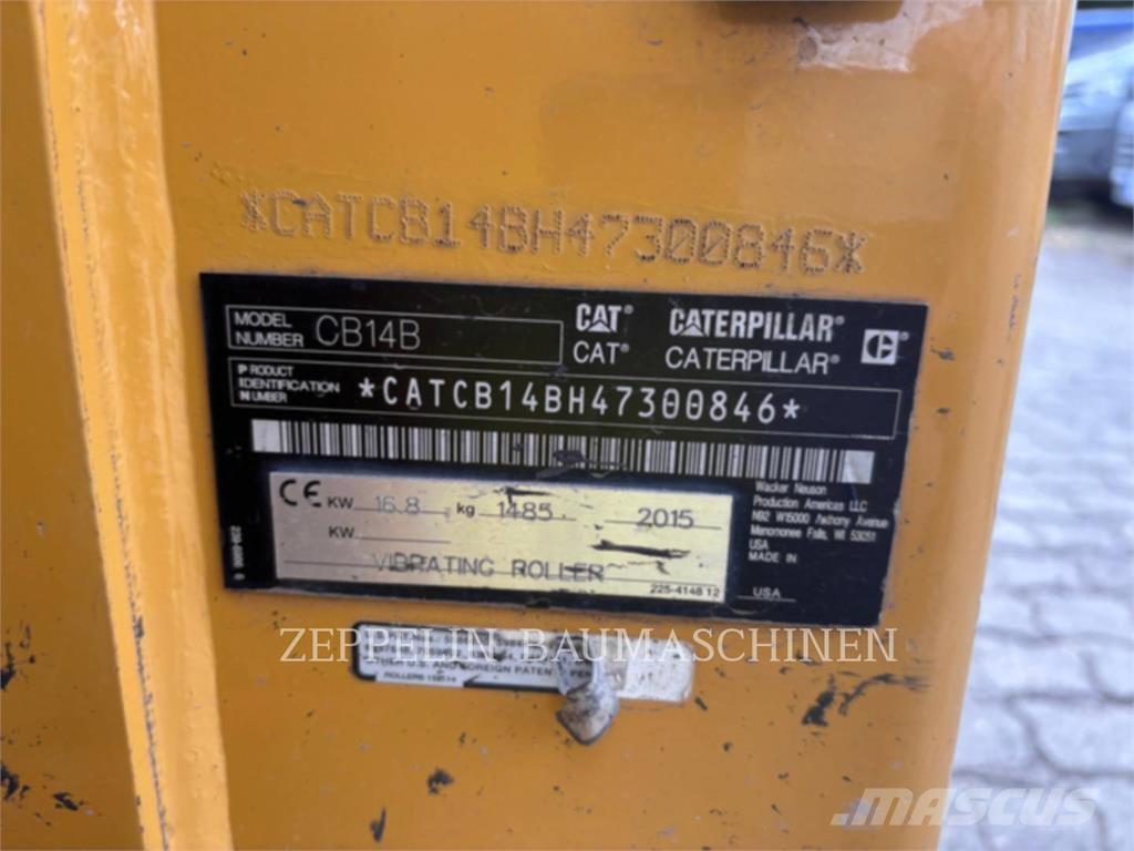 CAT CB14B 土壤压实机