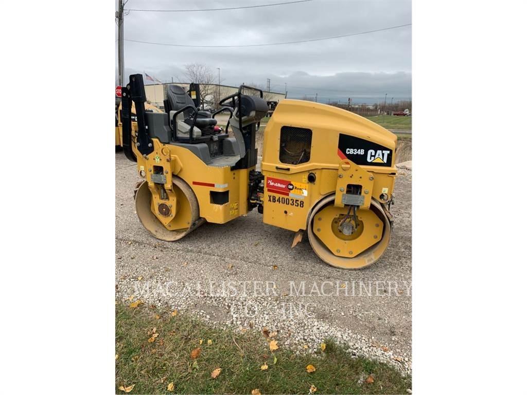 CAT CB34B 双轮压路机