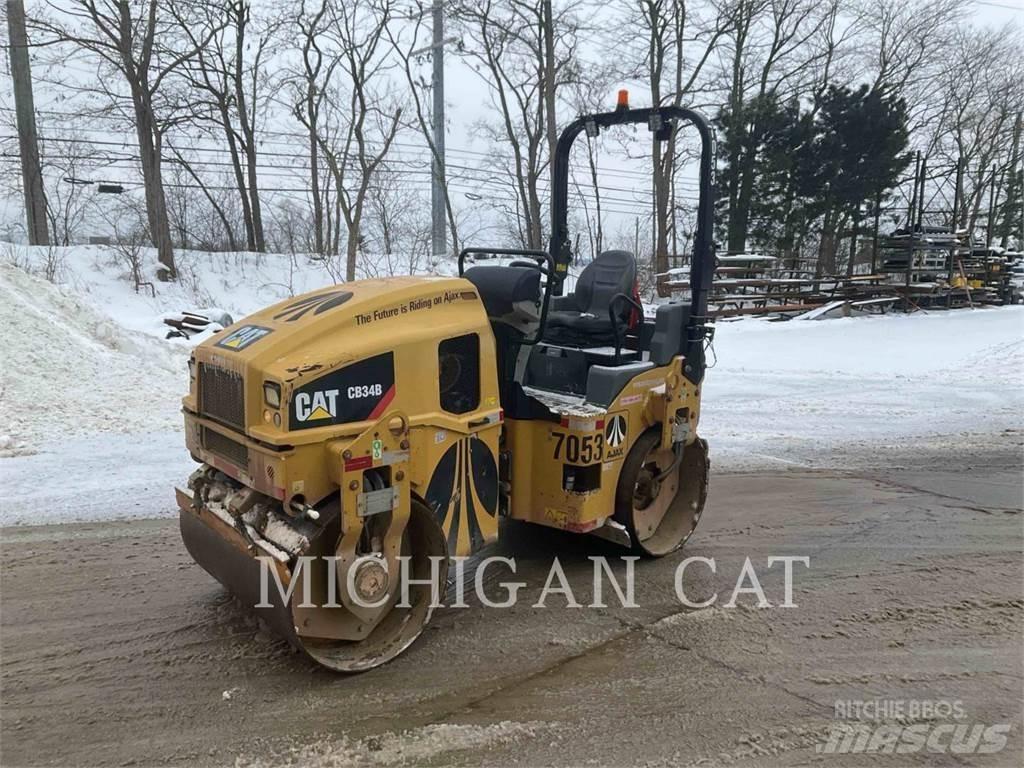 CAT CB34B 单轮压路机