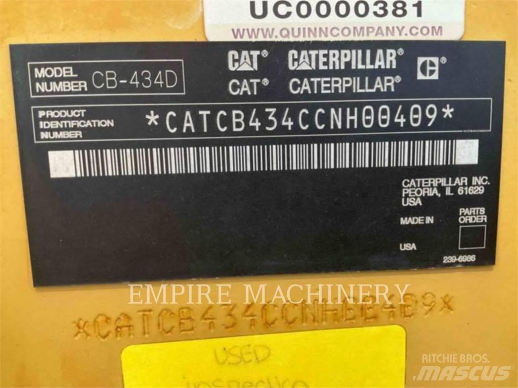 CAT CB434D 双轮压路机