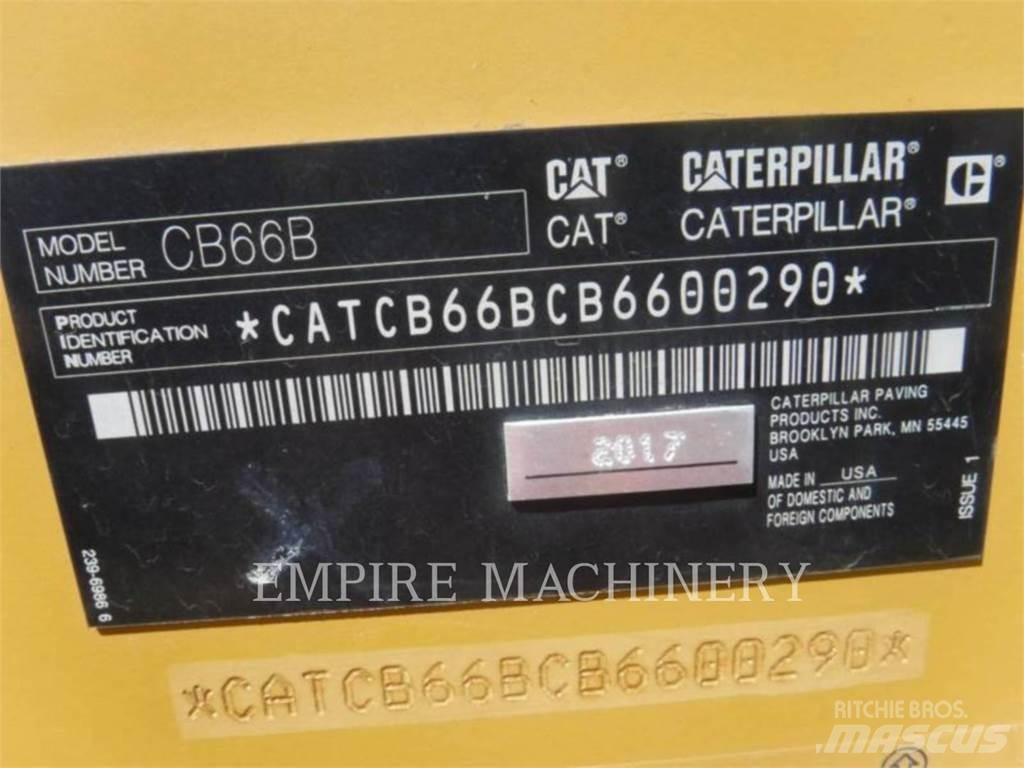 CAT CB66B 双轮压路机