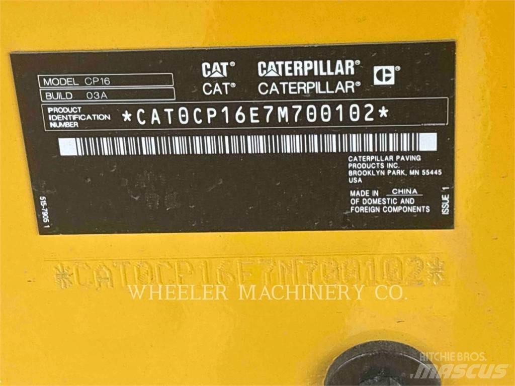 CAT CP16 单轮压路机