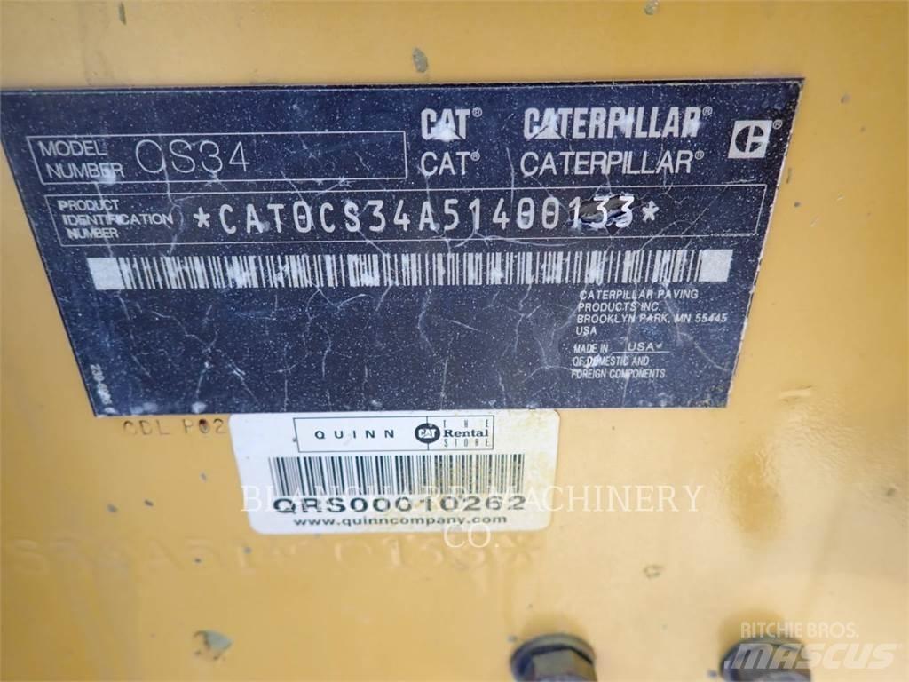 CAT CS34 单轮压路机