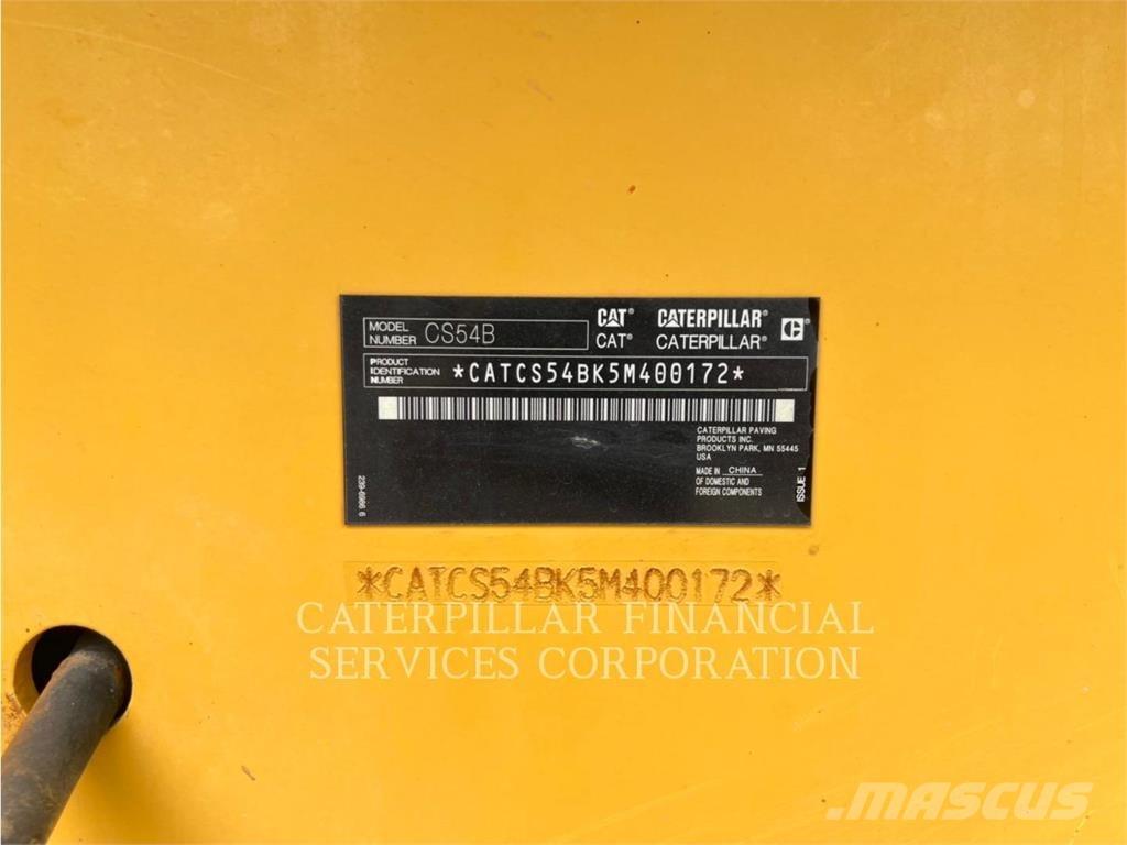 CAT CS54BLRC 单轮压路机