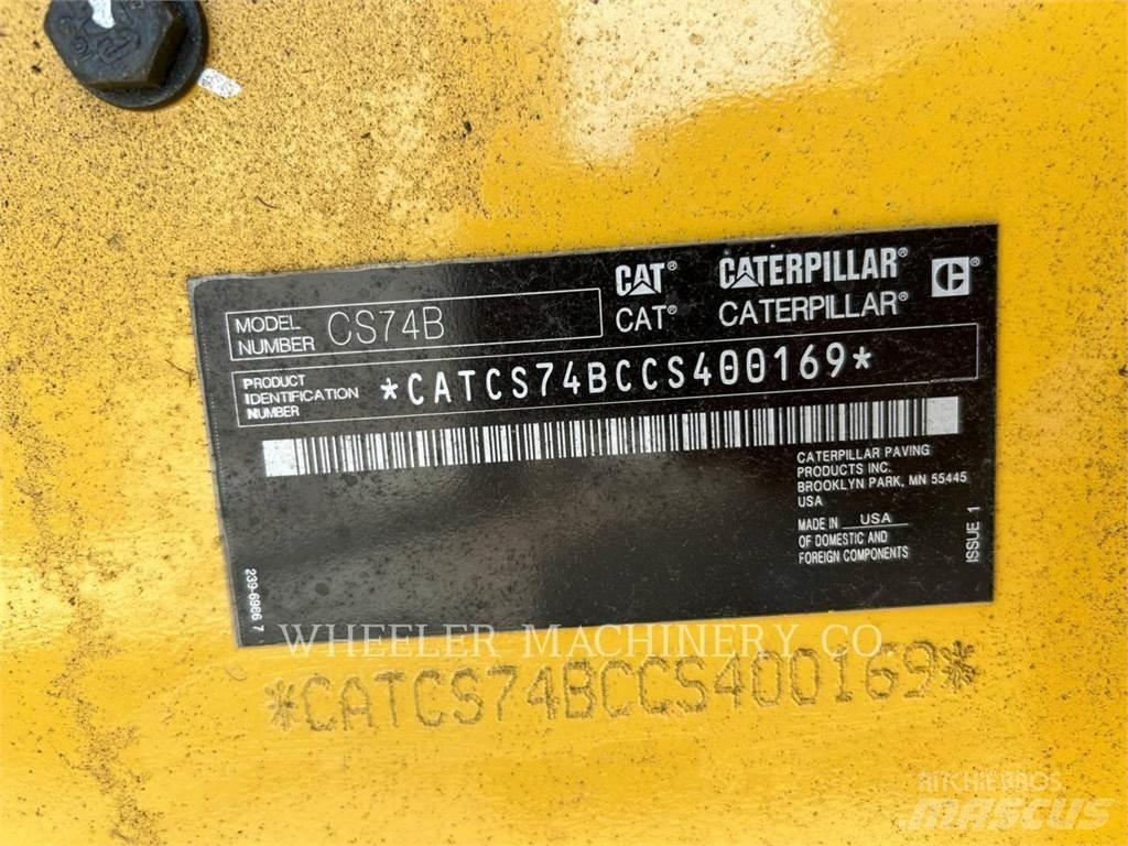 CAT CS74B 单轮压路机