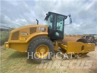 CAT CS74B CAB 单轮压路机