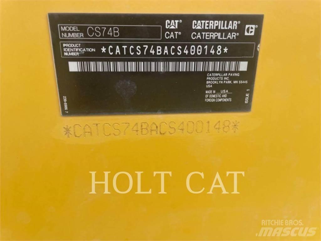 CAT CS74B CAB 单轮压路机