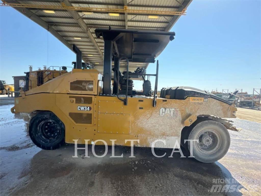 CAT CW34 单轮压路机