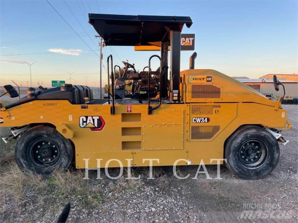 CAT CW34 单轮压路机