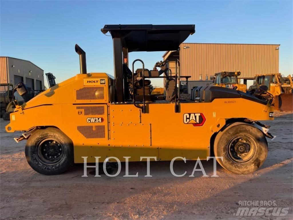 CAT CW34 单轮压路机