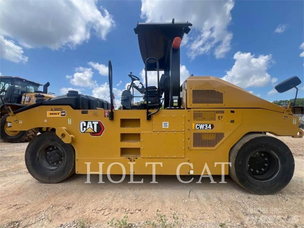 CAT CW34 单轮压路机