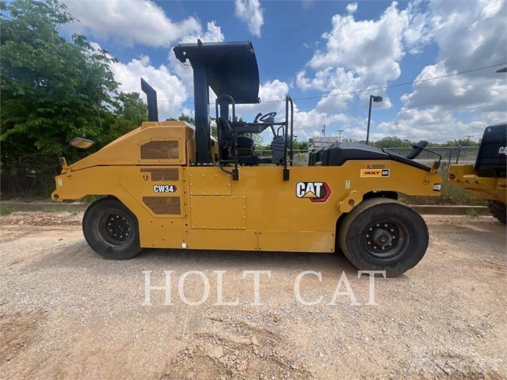 CAT CW34 单轮压路机