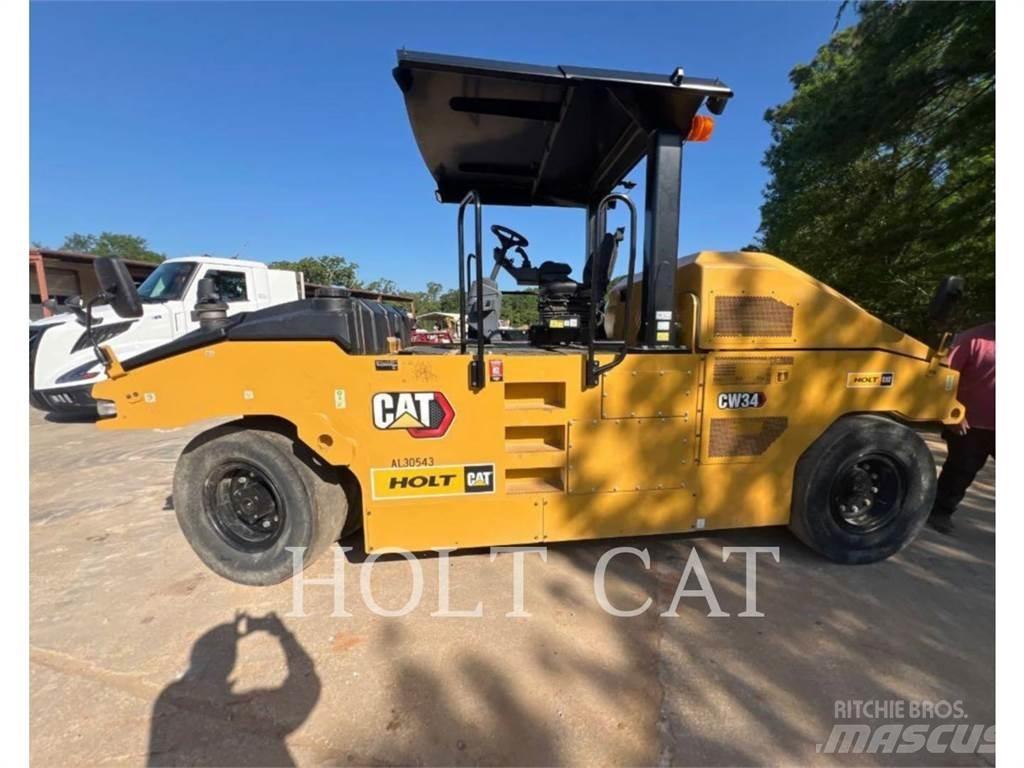 CAT CW34 单轮压路机