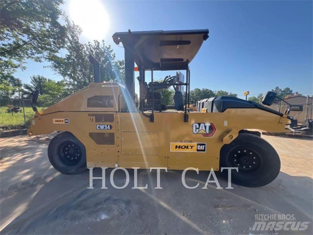 CAT CW34 单轮压路机