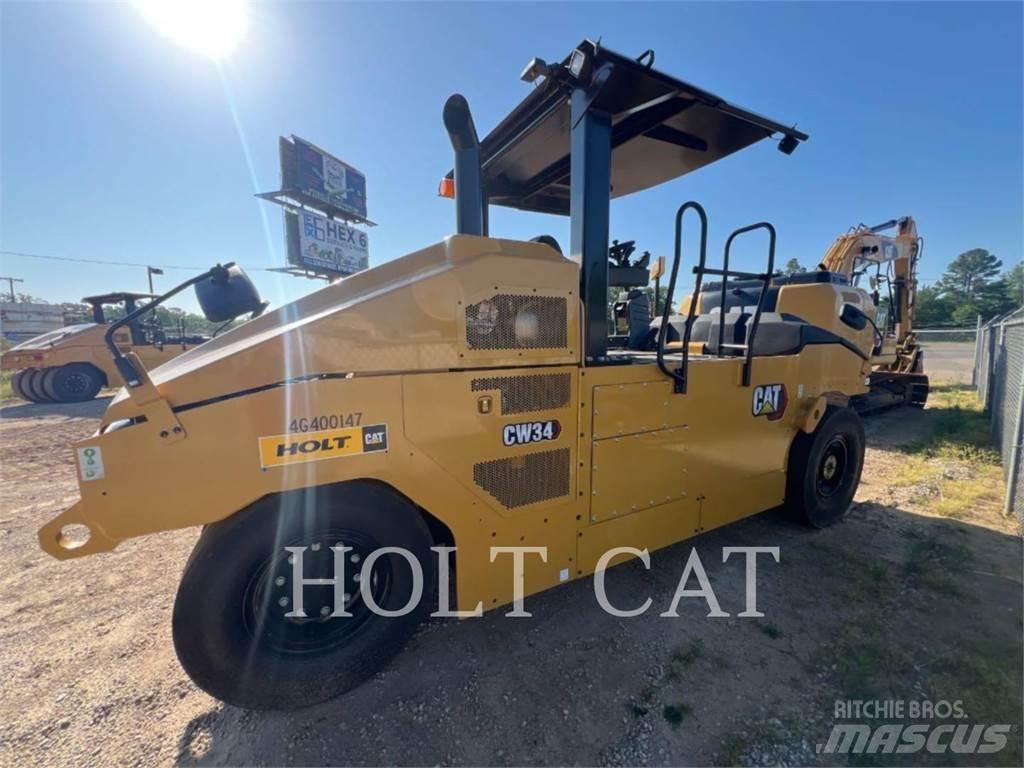 CAT CW34 单轮压路机