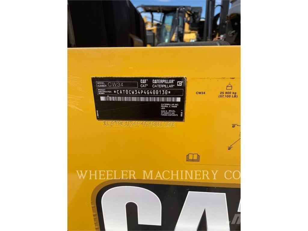 CAT CW34 胶轮压路机