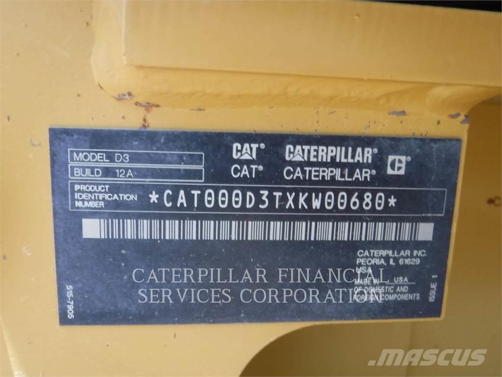 CAT D3-12 履带式推土机