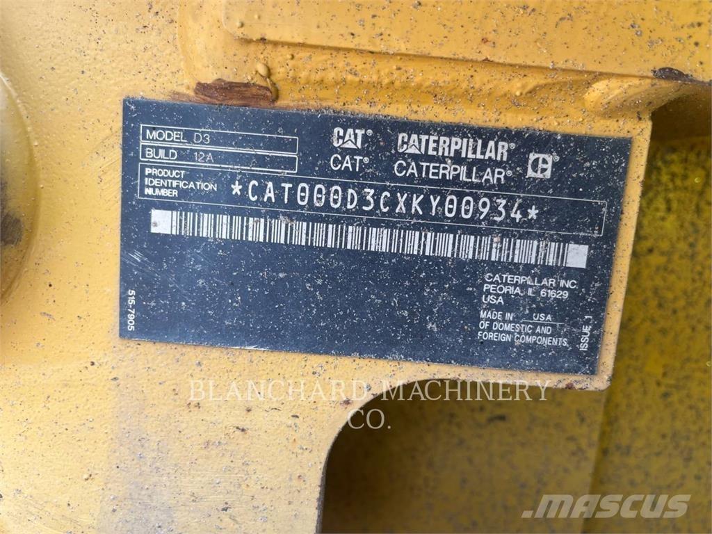 CAT D3 LGP 履带式推土机