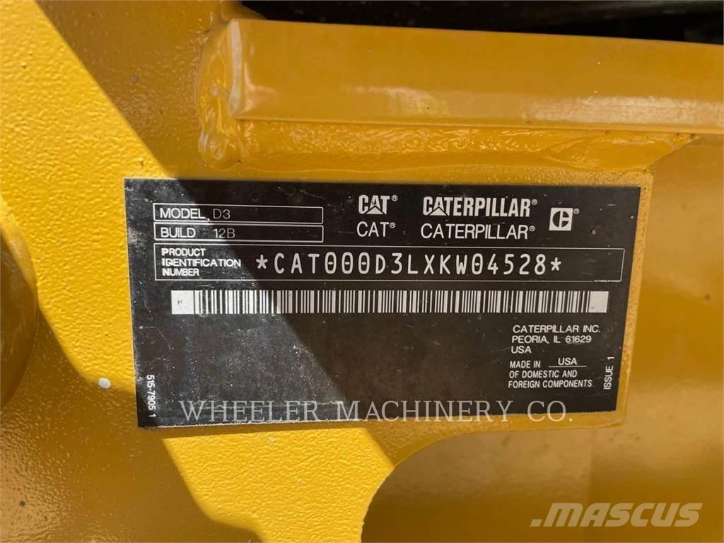 CAT D3 XL 履带式推土机