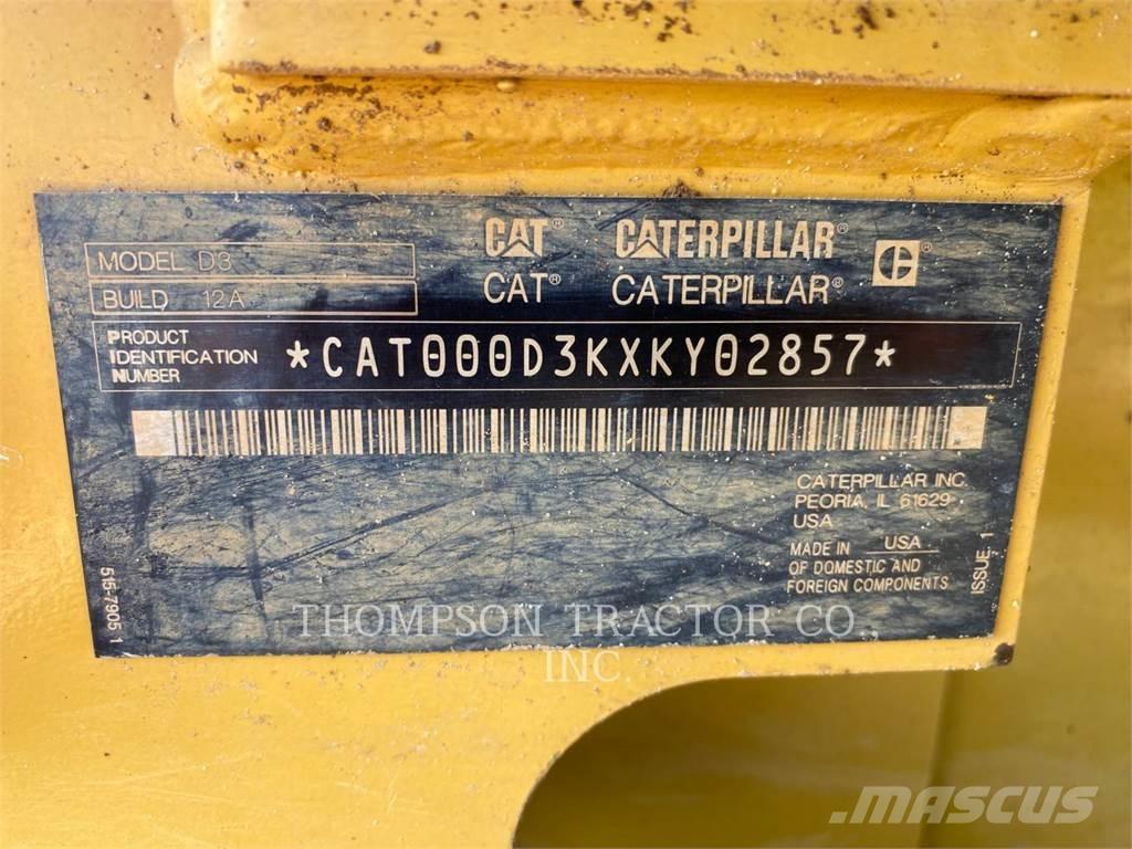 CAT D3LGP 履带式推土机