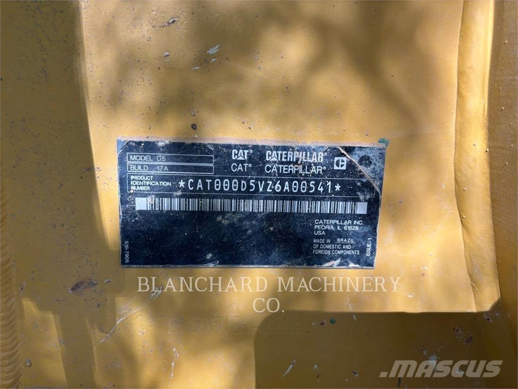 CAT D5- LGP 履带式推土机