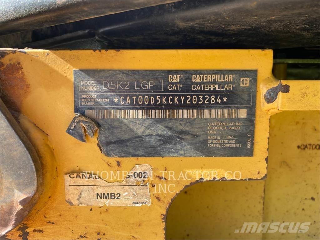 CAT D5K2 LGP 履带式推土机