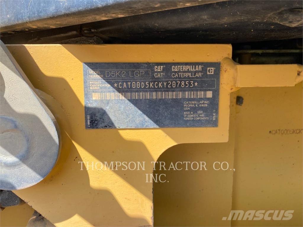 CAT D5K2 LGP 履带式推土机