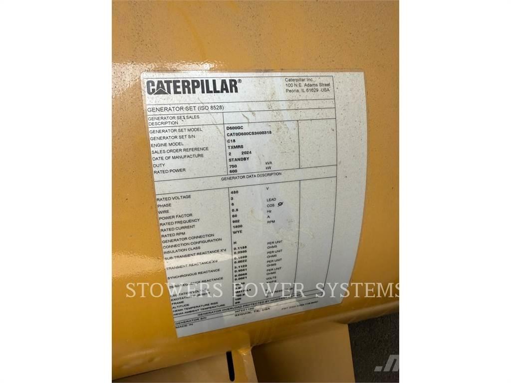CAT D600GC 柴油发电机